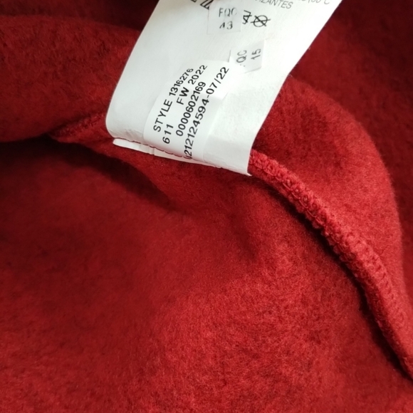 XXL Men's Under Armour 1316276-611 Specialist Henley 2.0 Red Jacket Pullover - Picture 5 of 6